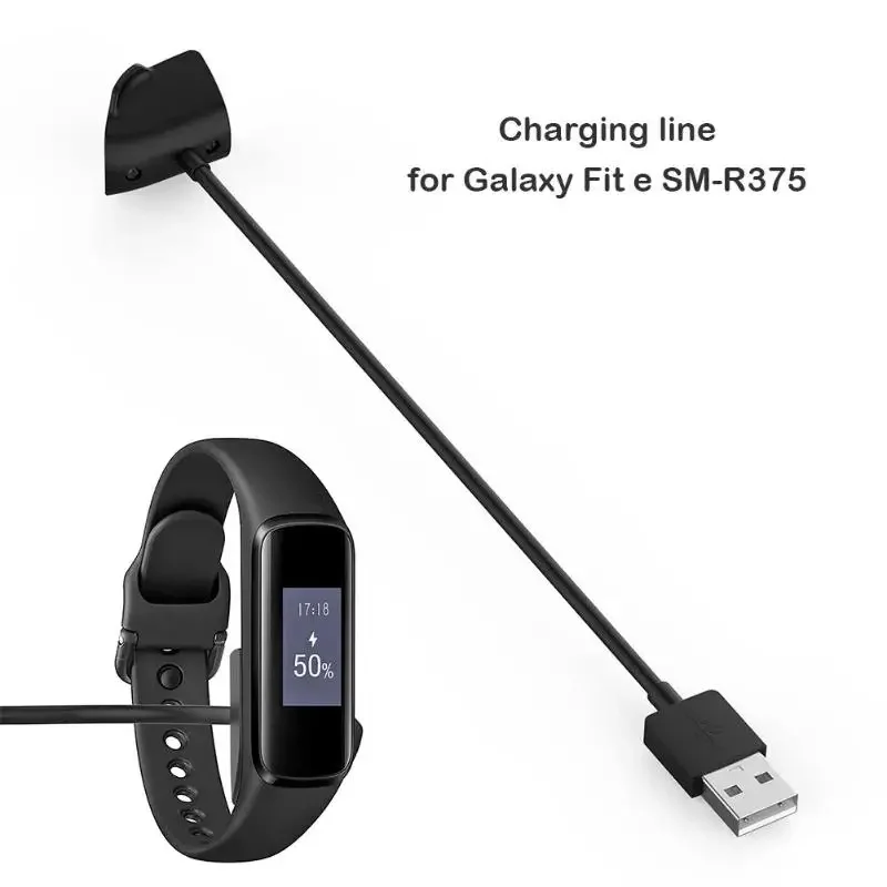 Cavo caricabatterie per Samsung Galaxy Fit e SM-R375 Bracciale intelligente Caricatore USB sostituibile Ricarica braccialetto intelligente