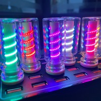 Car USB LED spiral Filament Touch Dimming Bulb 5V Retro LED Bulbs 1W Night Light Camping Incandescent Decorative LED Lighting