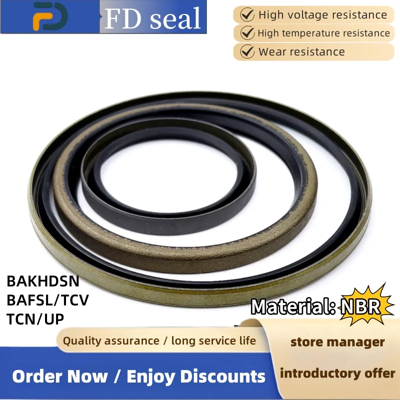 

Oil Seal 45*52*4mm NBR Pressure Dustproof 633B3202 Plunger Pump Seal Motor Accessories Engineering Machinery O-ring