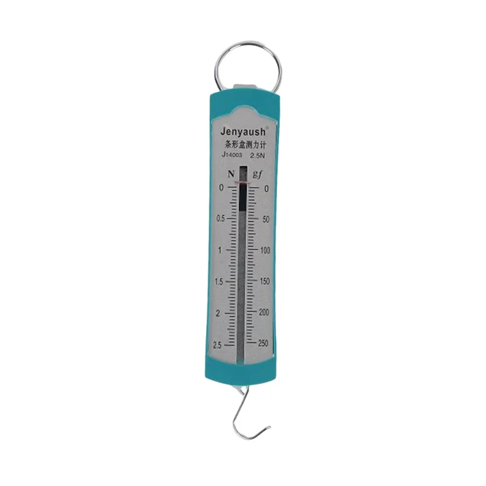 Easy to Read 1N Spring Scale 2.5N 5N Spring Dynamometer Clear Scale 10N Trigger Pull Gauge Physics Study