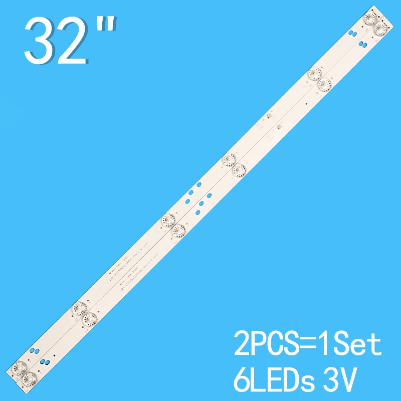 FOR Hair H32E16 LE32B510X CRH-K323030T020664C-Rev1.0 CRH-K323030T020664C-Rer1.0 3V 6LED  100%NEW LED backlight strip