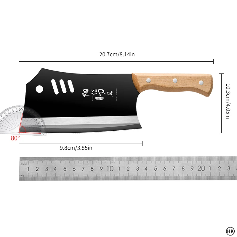 A large outdoor camping machete suitable for heavy chopping, yard work, and jungle clearing, used as a large straight knife