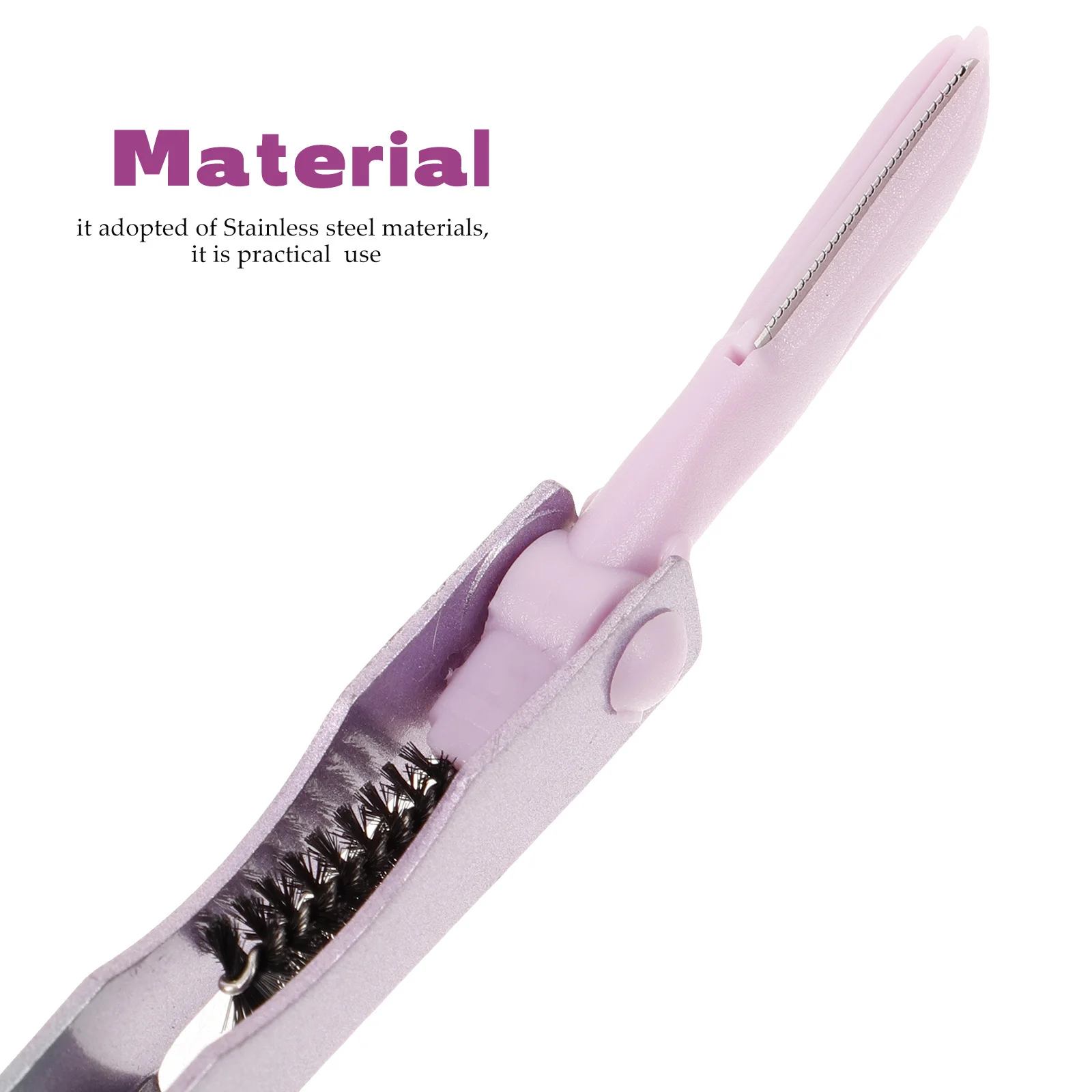 1 セットまつげクリップコームステンレス鋼ピンセットまつげエクステンション用プロフェッショナルラッシュアプリケーター美容アクセサリー