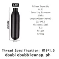 0.3L Aluminum Tank