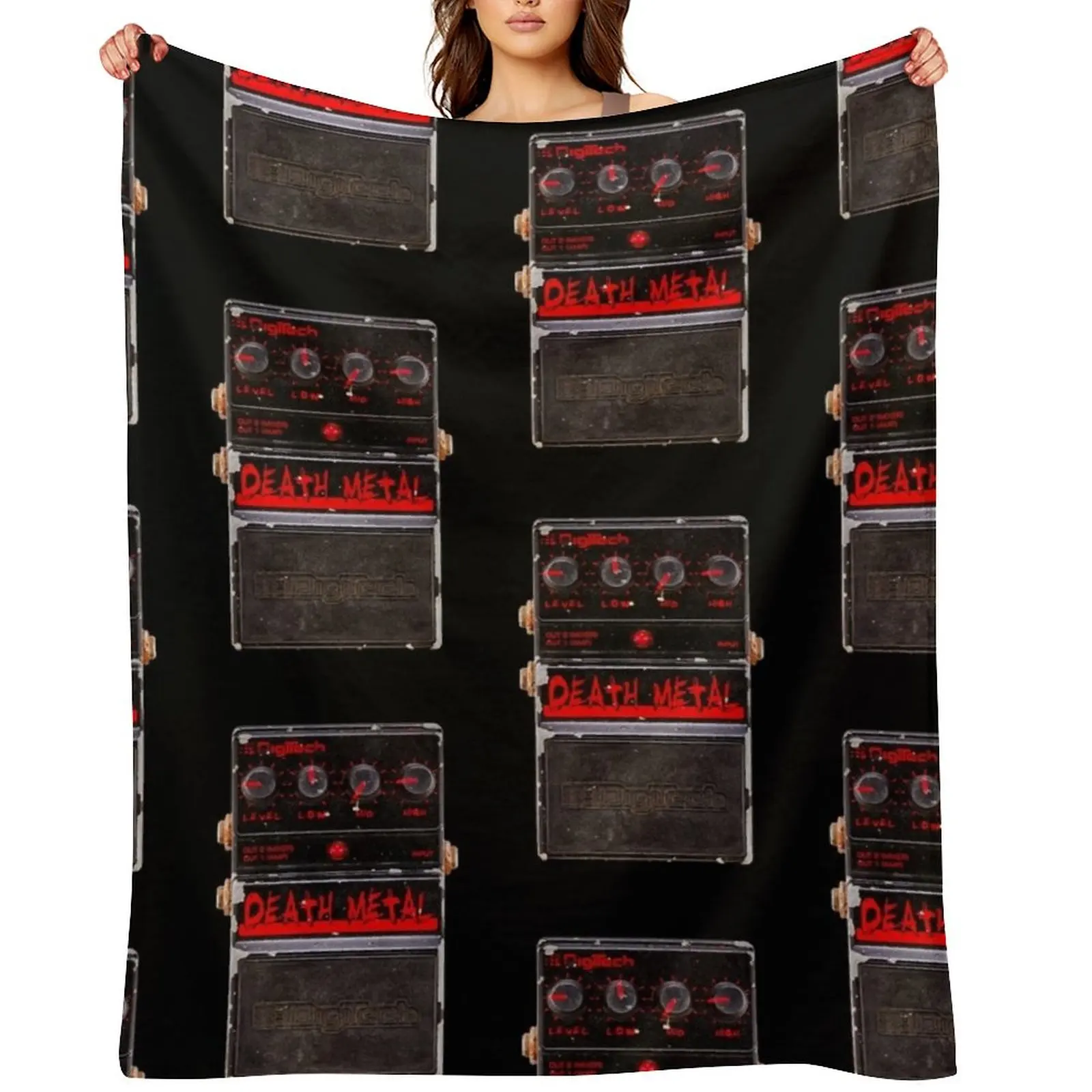 

Digitech Death Metal Guitar Pedal vintage Throw Blanket christmas gifts Travel manga Decorative Sofa Blankets