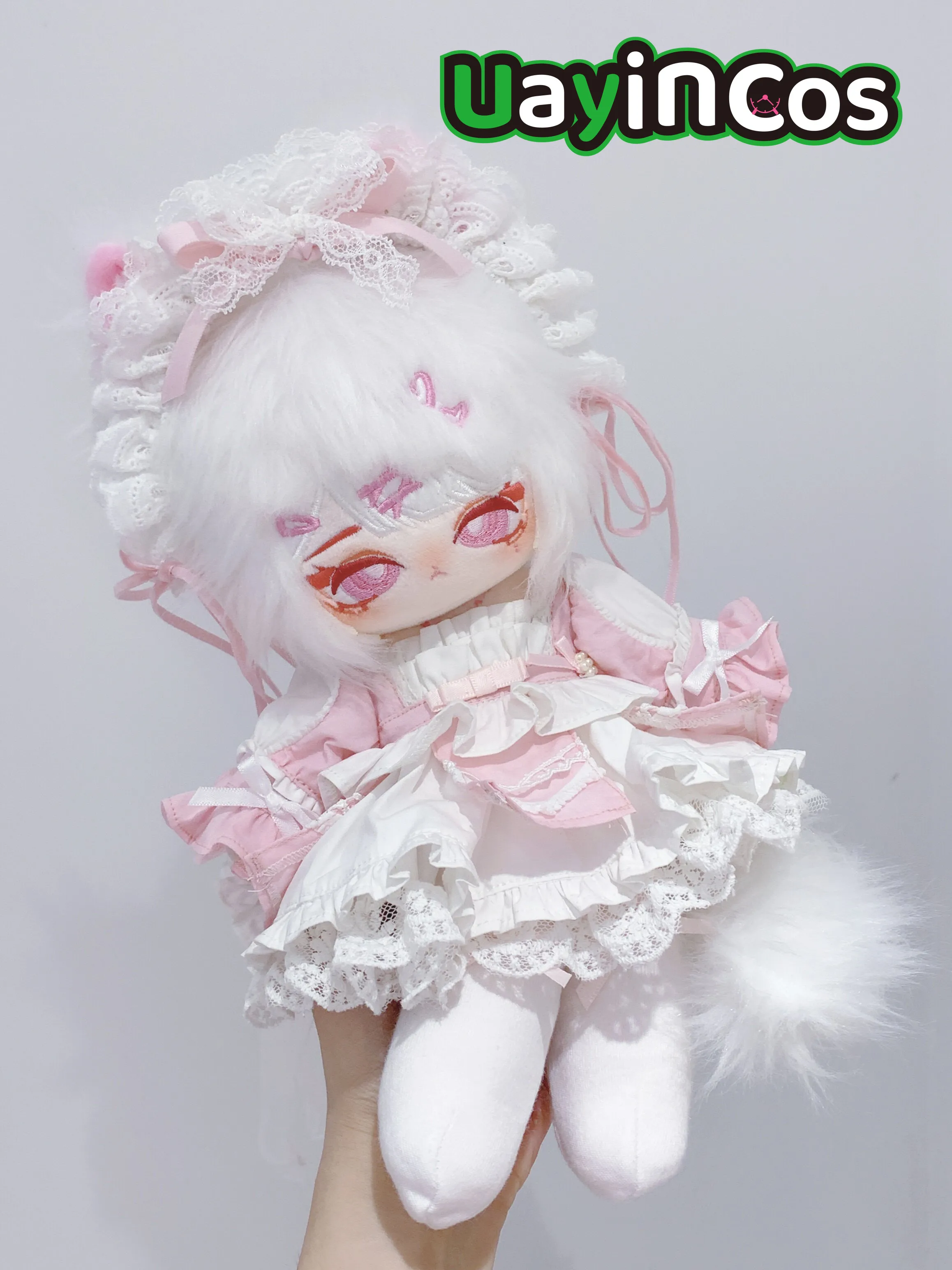 

20cm 30cm Doll Clothes White Peach Dream Skirt Socks Hair Band Clothing Costume Suit Doll Anime Figure Game Toy Kids Gifts Cospl
