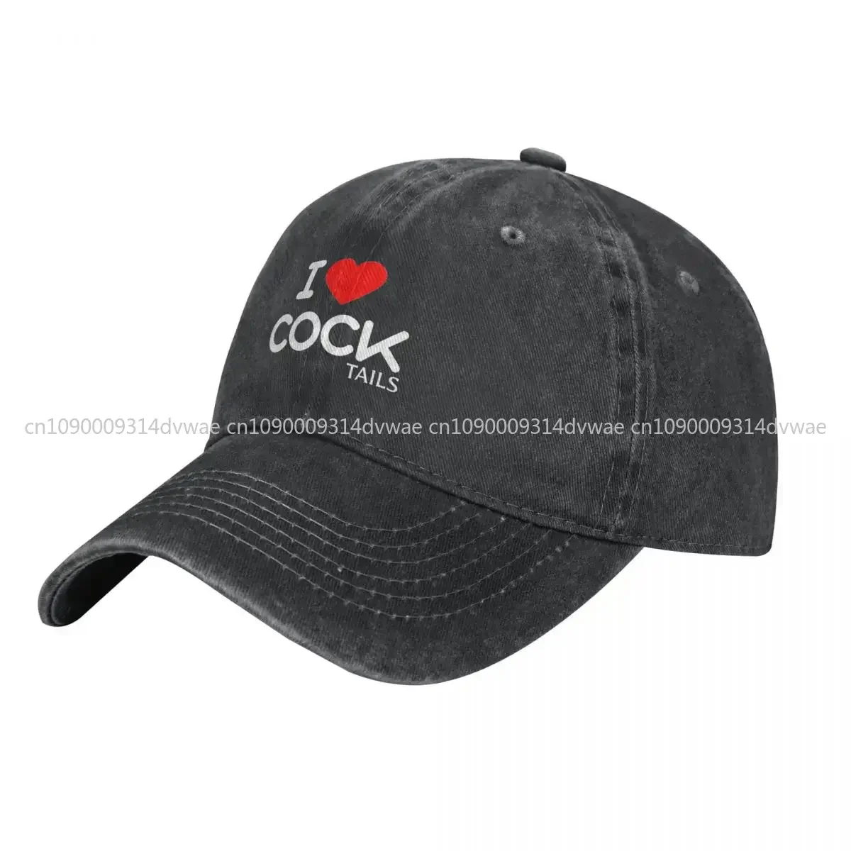 I Love Cocktails - Funny- Drinks Cowboy Hat Anime Fashionable Caps Women Men's