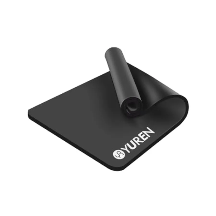 

Thick Wide Yoga Mat 78x35 1/2 Inch for Women Men Large Exercise Mat in Black with Carrying Bag for Home Gym Workout