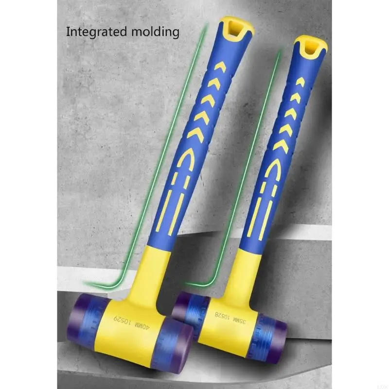Insulated Hammer Multifunctional Double Head Plastic Coated Grip For Safe Electrical Installation And Home Repair Tasks
