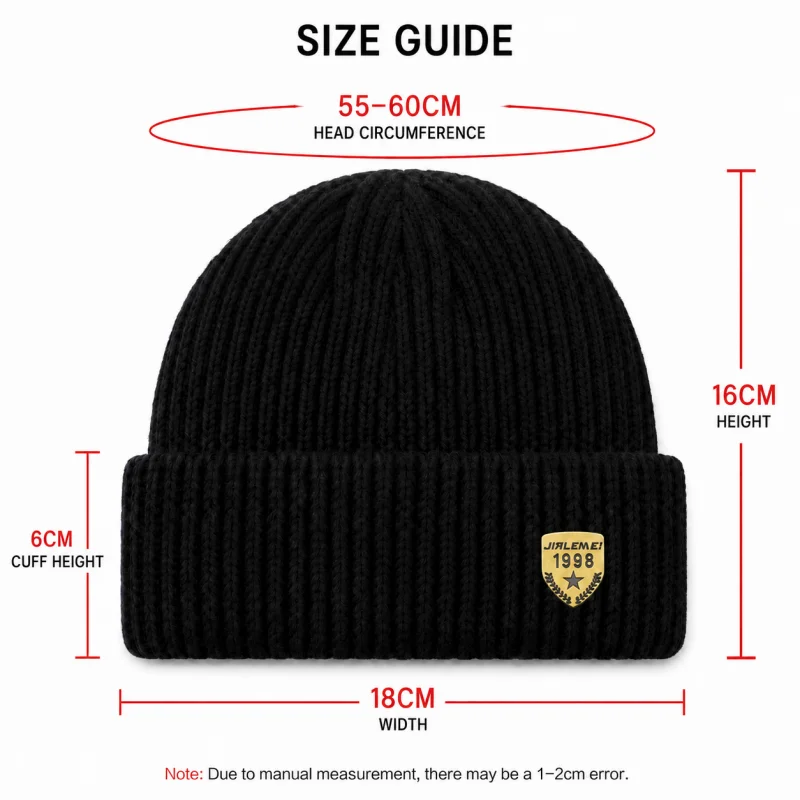 Bonnet d'hiver pour hommes et  - Beanie Cuffed Knit avis et prix