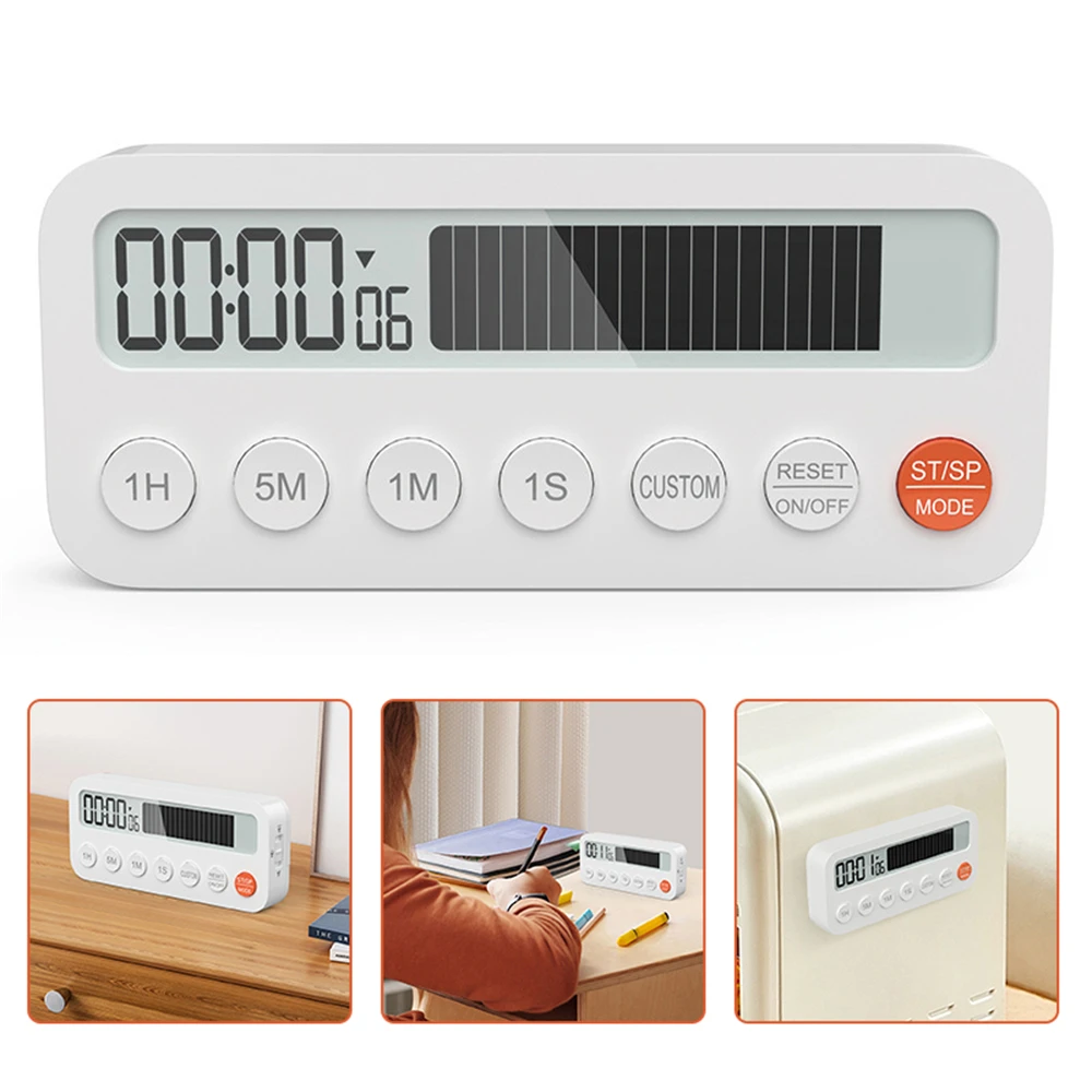 Kitchen Timer Electronic Cooking Baking Clock LCD Digital Screen Alarm Count Up Countdown Kitchen Gadget ToolStopwatch Clocks