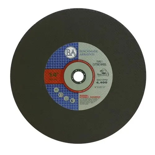 

14-дюймовое пильное полотно для резки металла, шлифовальный круг из оксида алюминия для стальной гипсокартона, упаковка из 10 шт. с оправкой