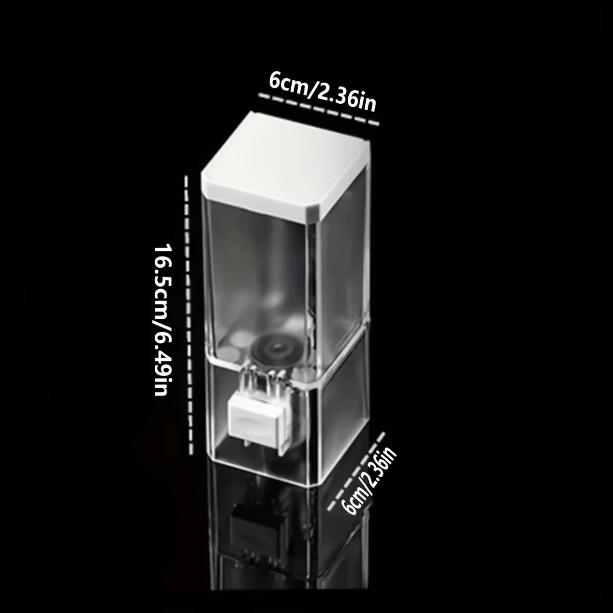 Wall Mounted Non Perforated Manual Press Soap Dispenser Transparent Traceless Disinfectant Bottle for Bathroom