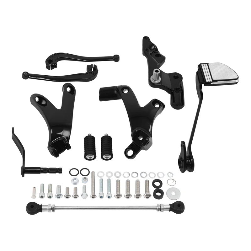 Motorcycle Forward Controls Kits For Harley Softail Street Bob Low Rider FXBB FXLR FXLRS FXST 2018-2024