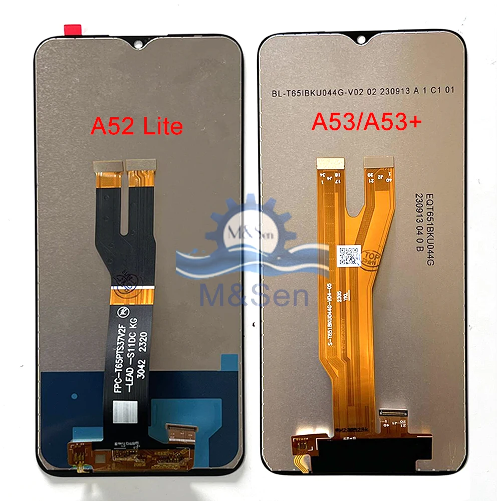 For ZTE Blade A53/ A53 Plus A53+ LCD Display LCD A53 Pro Screen Touch Panel Digitizer For ZTE Blade A52 Lite LCD Frame