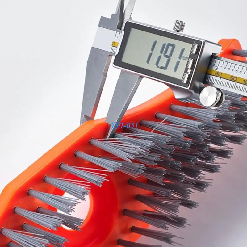 E15A Mower Cleaning Brush for Lawn Mower  Unique Design Fine Fibers Bristles to Eliminate Dead Zones for Enhanced Hygiene