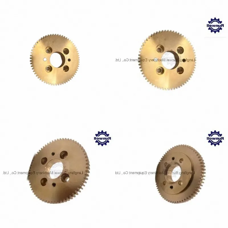 Komori Lithrone 40 65Teeth Copper Gear OD98 ID30 T16 for Komori Printing Machine Parts