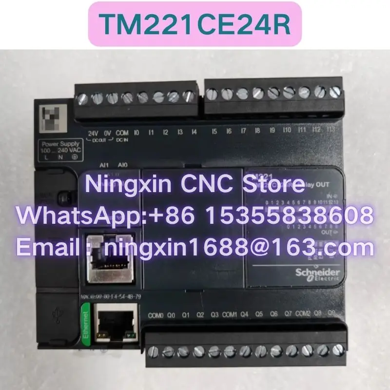 Used TM221CE24R Module Functional test OK Fast delivery