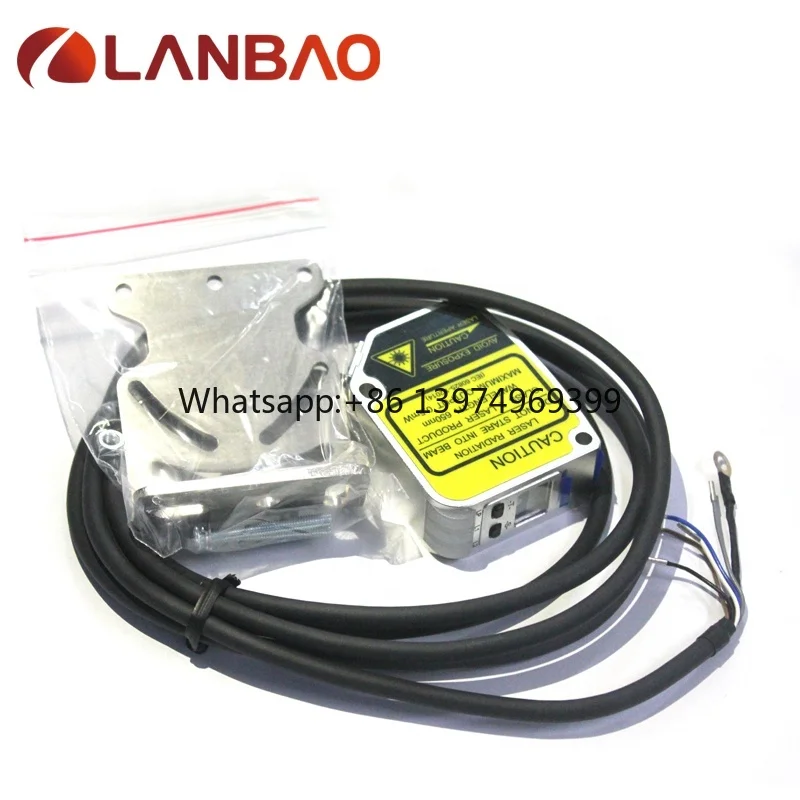 PDA Series for Brand Laser Distance Sensor Digital Sensor IP67 Rated 500mm Adjustable 10-30VDC