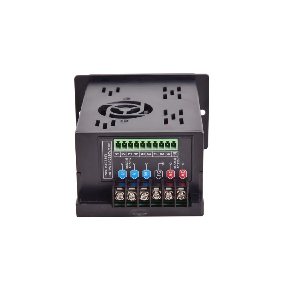 750W Variable Frequency Driver Three-phase Output Motor Driver Single-phase Input Frequency Converter AC 220V Speed Controller