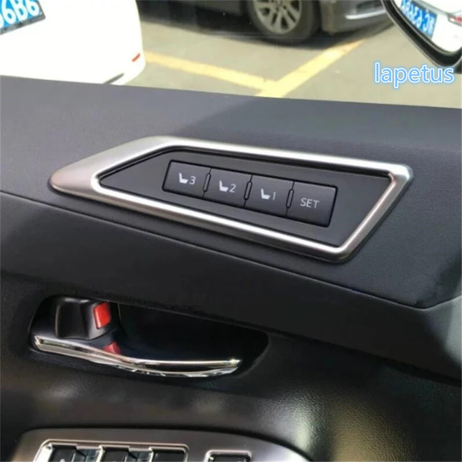 

Seat Adjust Memory Control Button Switch Decor Frame Cover Trim For Toyota Alphard / Vellfire AH30 2016 - 2019 Car Accessories