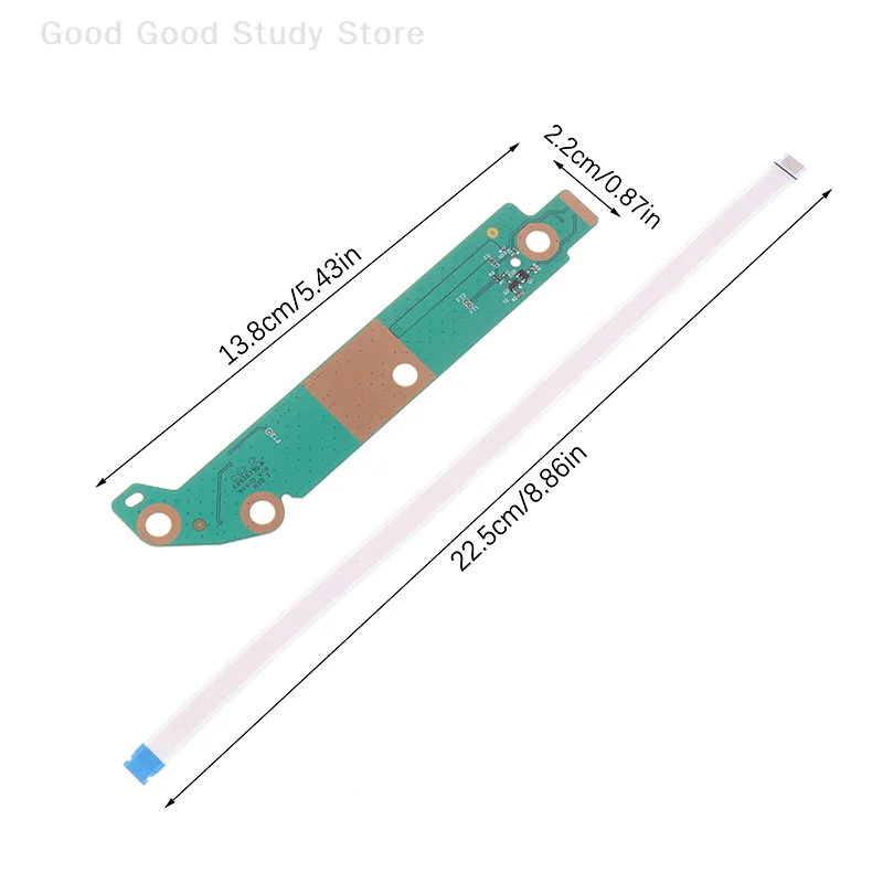 X Power Supply Adapter ON OFF Button Switch Board Replacement Parts Flex Ribbon Cable