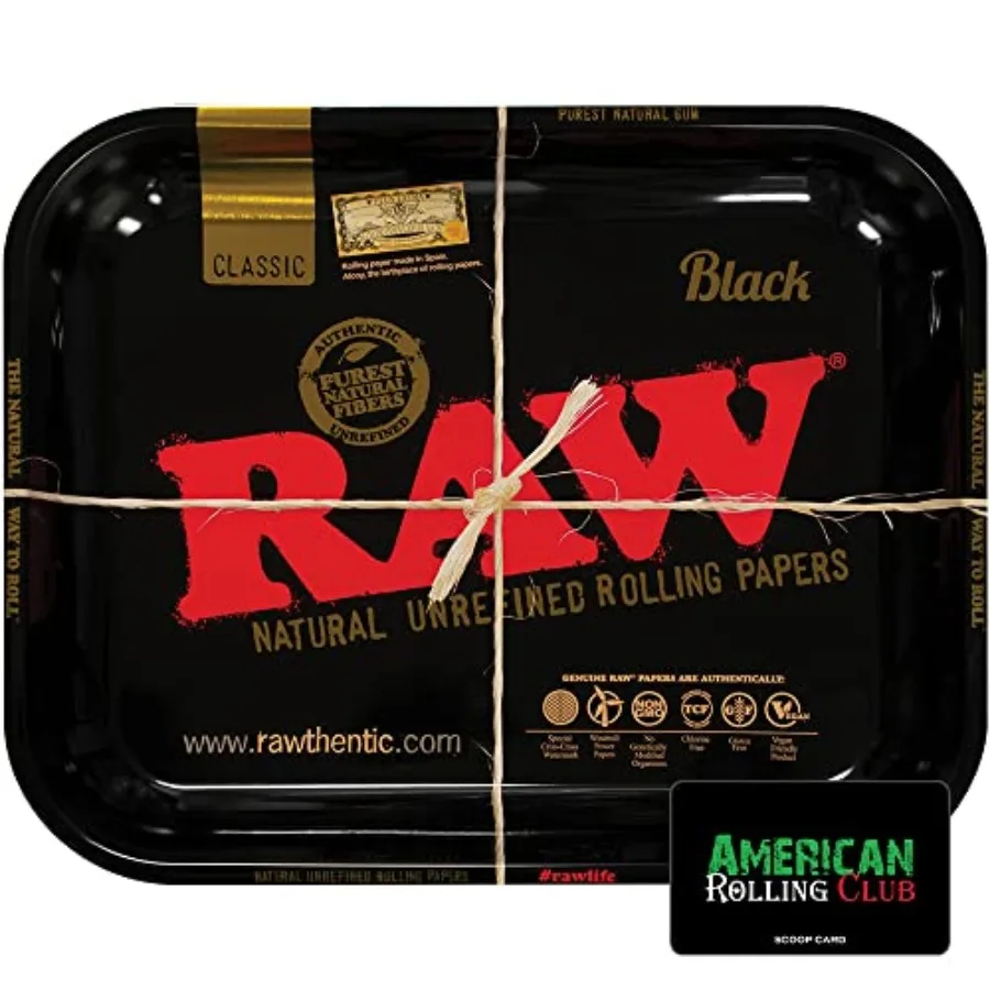 

RAW Black Tray Large Includes ARC Scoop Card