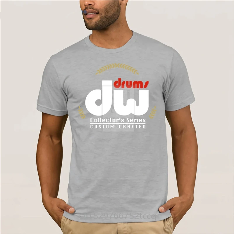 Summer Mens T Shirt Dw Drums Collector S Series Custom Crafted Black Character Spring Funny Top Men\'s T-shirt