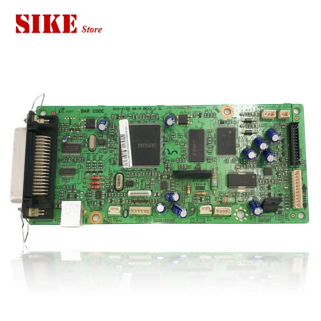 Laser Printer Main Board For Samsung SCX-4100 SCX 4100 SCX4100 Formatter Board Mainboard Logic Board