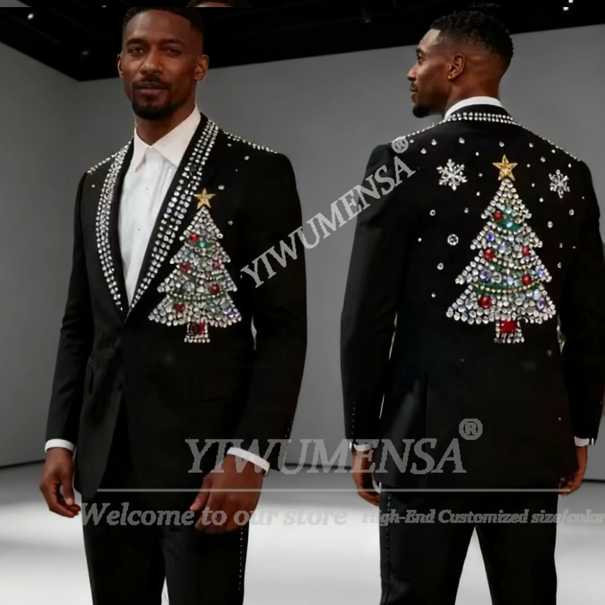 

Уникальный дизайн, костюм с камнями из бисера, наряд для мужчин, приталенные пиджаки для жениха, индивидуальные мужские смокинги для банкета и жениха, свадьбы, наряды 2026