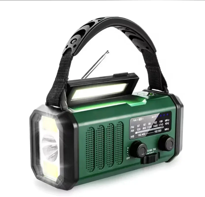 

XSY-330 AM FM Portable Radio Hand Crank Solar Charger Radios LED Light Radio for Outdoors Activity Fm Radio