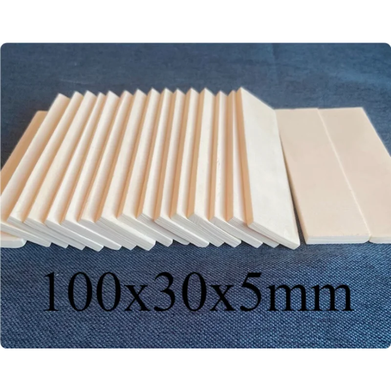 2pcs Hot Sell Buffalo Bovine Bone Knife Handle Scales Slabs DIY Carving Material 100x30x5mm