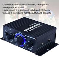 AK170 12V Mini 400W HIFI Digital Stereo Audio Amplifier Amplificador Microphone AMP Theater FM Radio Car Stock In Hot Home M6V1