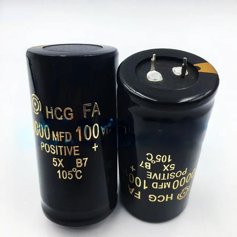 HCG FA original imported Hitachi 100v10000uf 125v 160v 10000uf power amplifier audio 35 * 70 filter electrolytic capacitor