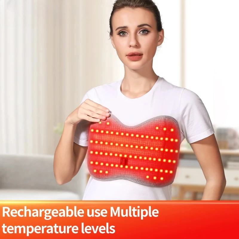 Red Light Heating Massage Breast Care Instrument Chest Enlarge Massage Enlarge Massager Lifting Machine Vibration Massager