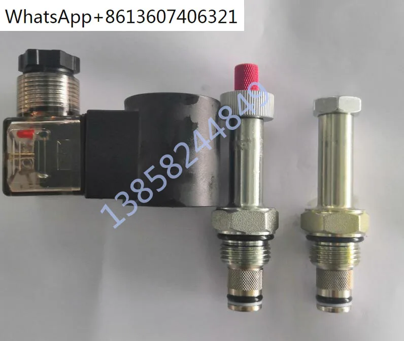 DHF08-220H SV08 Normally Closed Solenoid Valve Pressure Holding Valve Unloading Valve Hydraulic Station of Hoist Power Unit