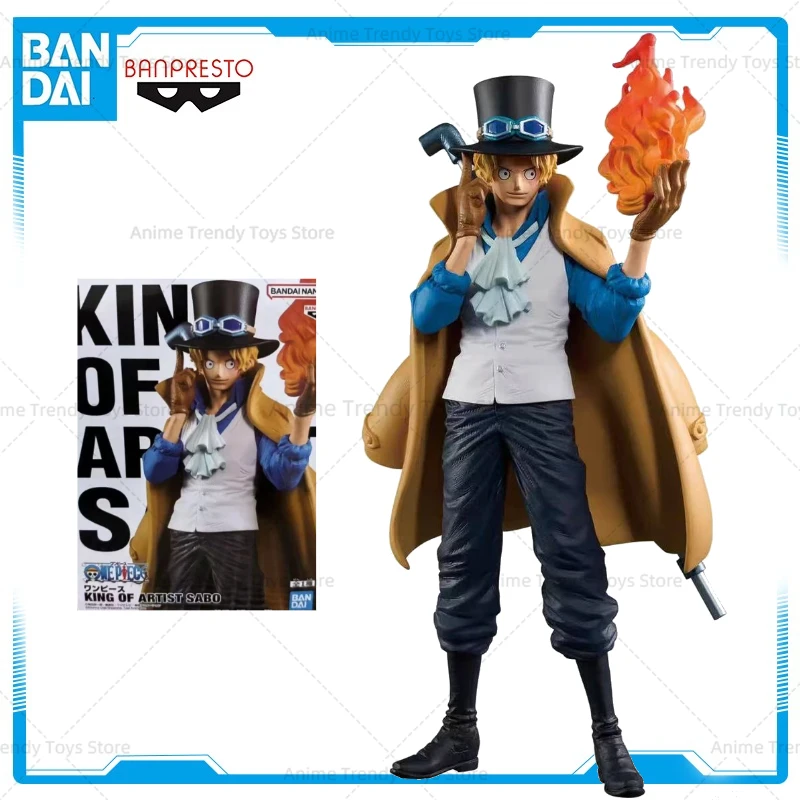 Bandai Original en Stock Anime ONE PIECE KING OF ARTIST KOA Sabo PVC figura de acción juguete de modelos coleccionables regalos WY