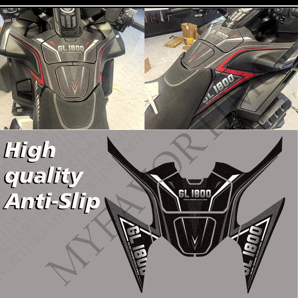 For Goldwing Gold wing GL1800 LG 1800 F6B Tour Fairing Fender Tank Pad Gas Protection Stickers Decals Accessories 2018 - 2026
