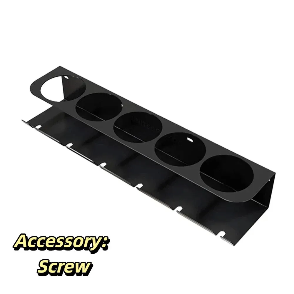 Wall Mounted Design Wall Mounted Aerosol Can Holder Sturdy Material Stable Structure Pneumatic Tool Storage Rack