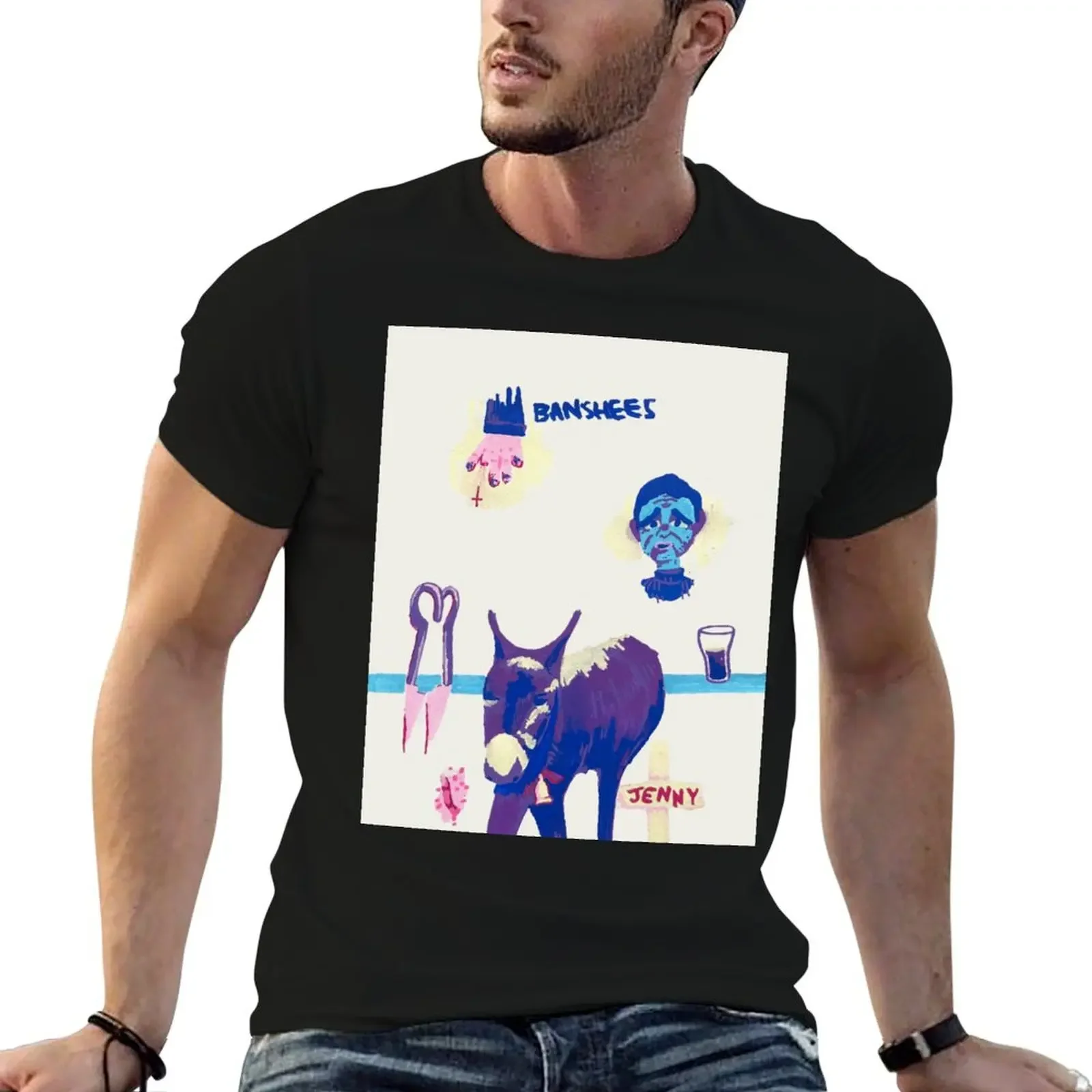 Banshees of Inisherin Poster T-Shirt graphics custom shirt tshirts for men