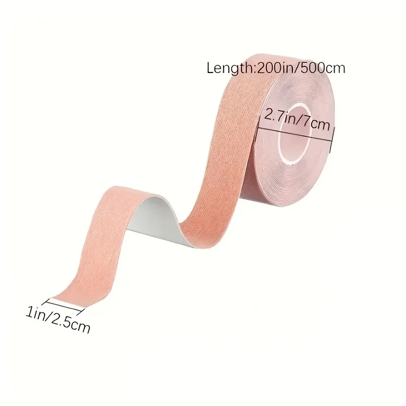 Bande élastique de lifting du visage, soulève instantanément l'affaissement, la peau du cou et le double menton pour une mâchoire en V définie, réutilisable, 0,98 x 19,85 pouces