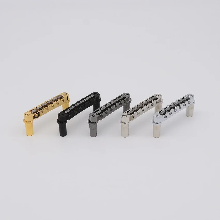 1 Set Genuine Original GOTOH Ti103B-T Saddle Tune-O-Matic Style Electric Guitar Bridge for Epip Standard LP SG DOT Custom