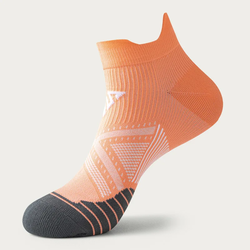 Summer Running Socks Men Women Fitness Sports Quick-drying Sweat-absorbing Breathable Anti-friction Marathon Ankle Tab Socks