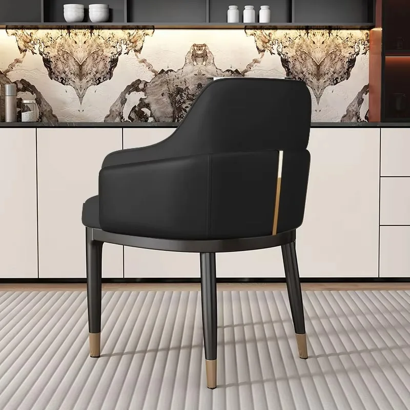 كراسي غرفة المعيشة باللون البني المصممة، كراسي خشبية ذات تصميم عصري، كراسي مريحة باللون الأبيض، أثاث منزلي Sillas De Sala