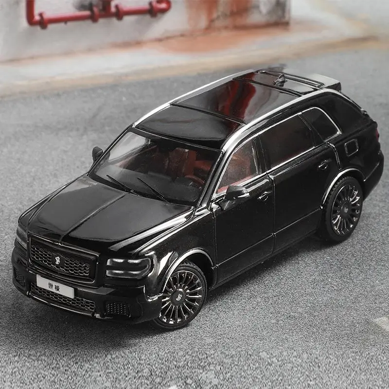 1:64 Toyota Century Luxury SUV Shiji Alloy Simulation Car Model Collection Decoration