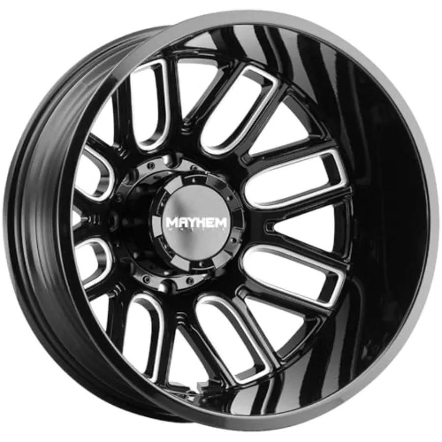 

Колесо COGENT DUALLY Black с фрезерованными спицами из легированной стали, 22 x 8.25 дюймов, 8 x 142 мм, вылет 192 мм