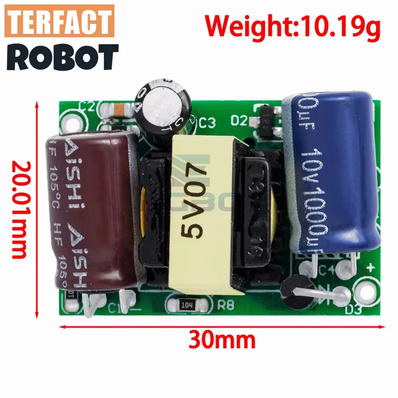 1~10PCS 5V 700mA (3.5W) isolated switch power supply module for Arduino AC-DC buck step-down module 220V turn 5V EGBO