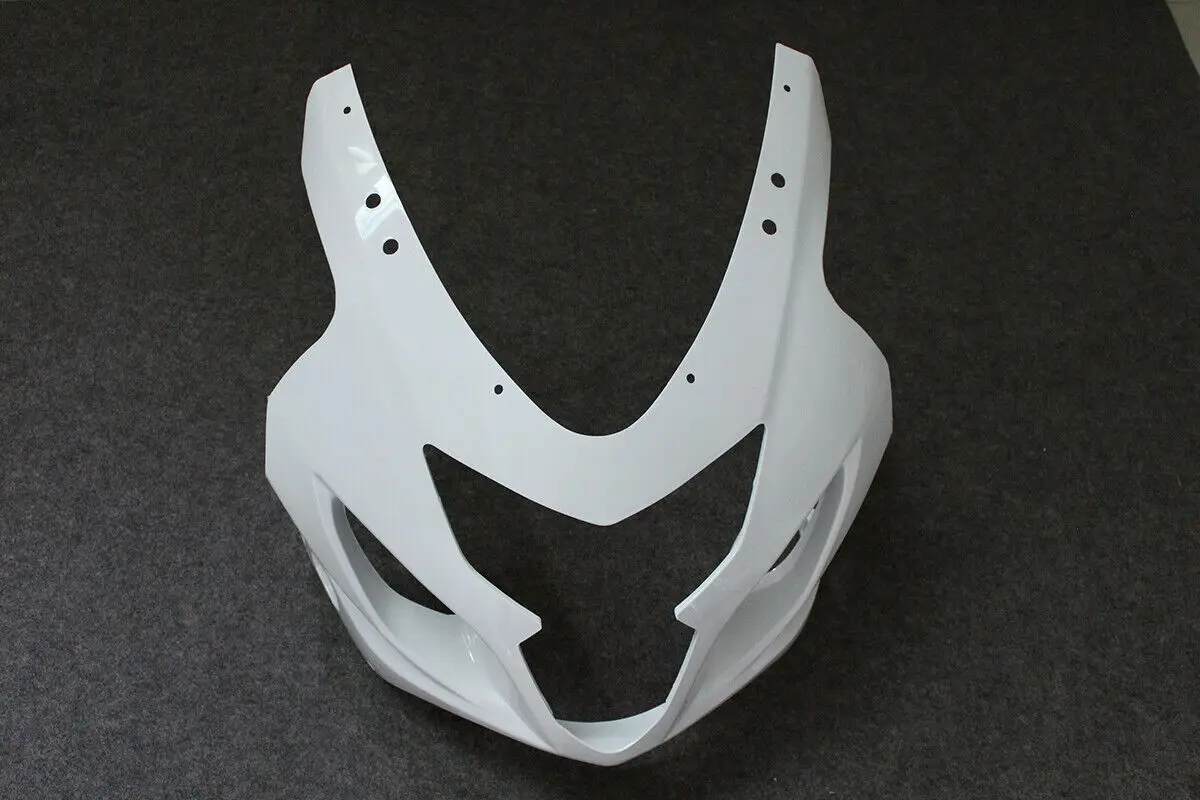 For Suzuki K4 GSXR 600 750 2004 2005 Unpainted Front Nose Upper Headlight Fairing GSXR600 GSXR750