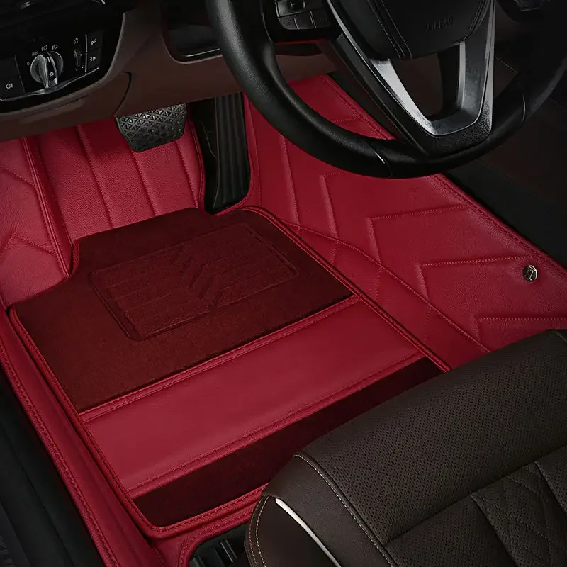 High Quality Elastic Sponge Car Floor Mat Bottom 5 Seat    Durable    For