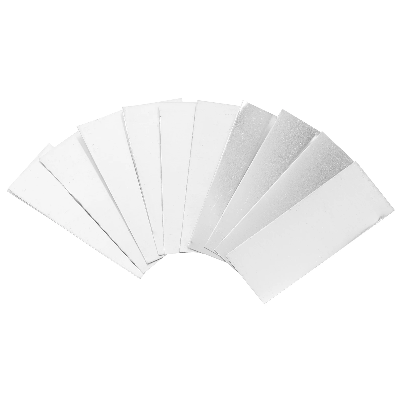 

10 Pcs Fruit Experiment Plates Copper Electrode Sheets DIY Science Project Teaching Supplies Experimental Tools